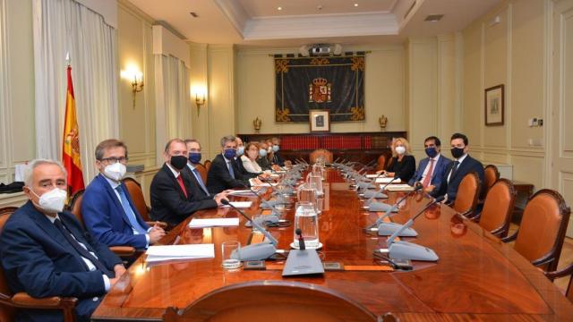 Toma de posesión de la actual Comisión de Ética Judicial en 2020./