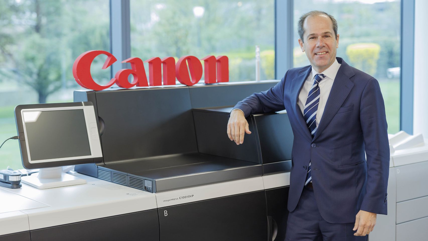 Javier Tabernero, consejero delegado de Canon en España y Portugal.