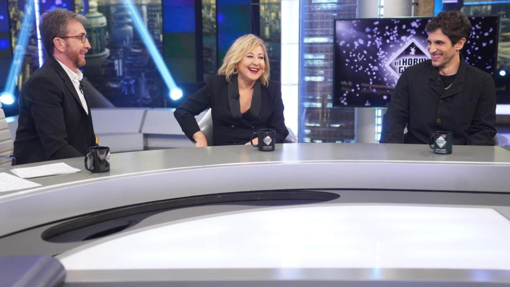 Carmen Machi y Quim Gutiérrez en 'El Hormiguero'.