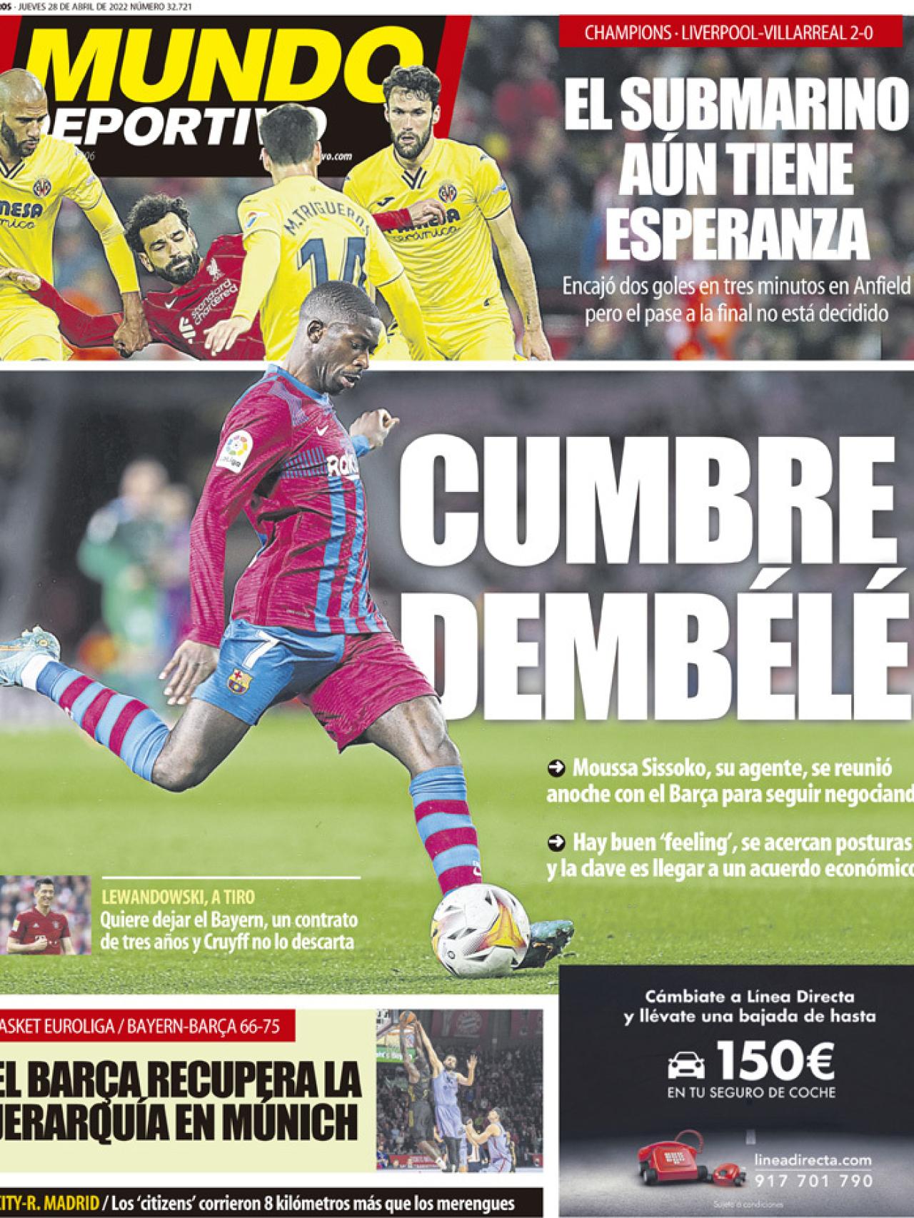 Portada Mundo Deportivo