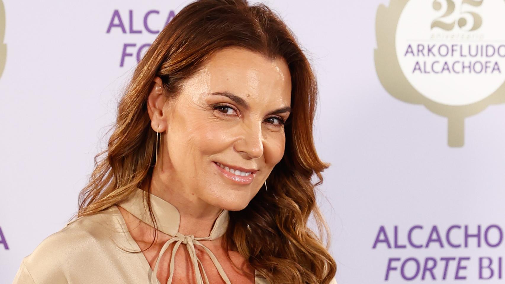 Mar Flores en el 25 aniversario de Arkofluido Alcachofa.