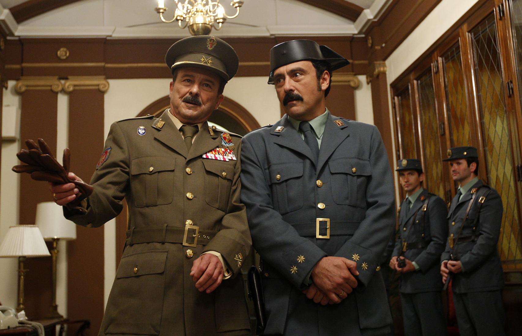 Juan Diego durante el rodaje de la película '23F'.