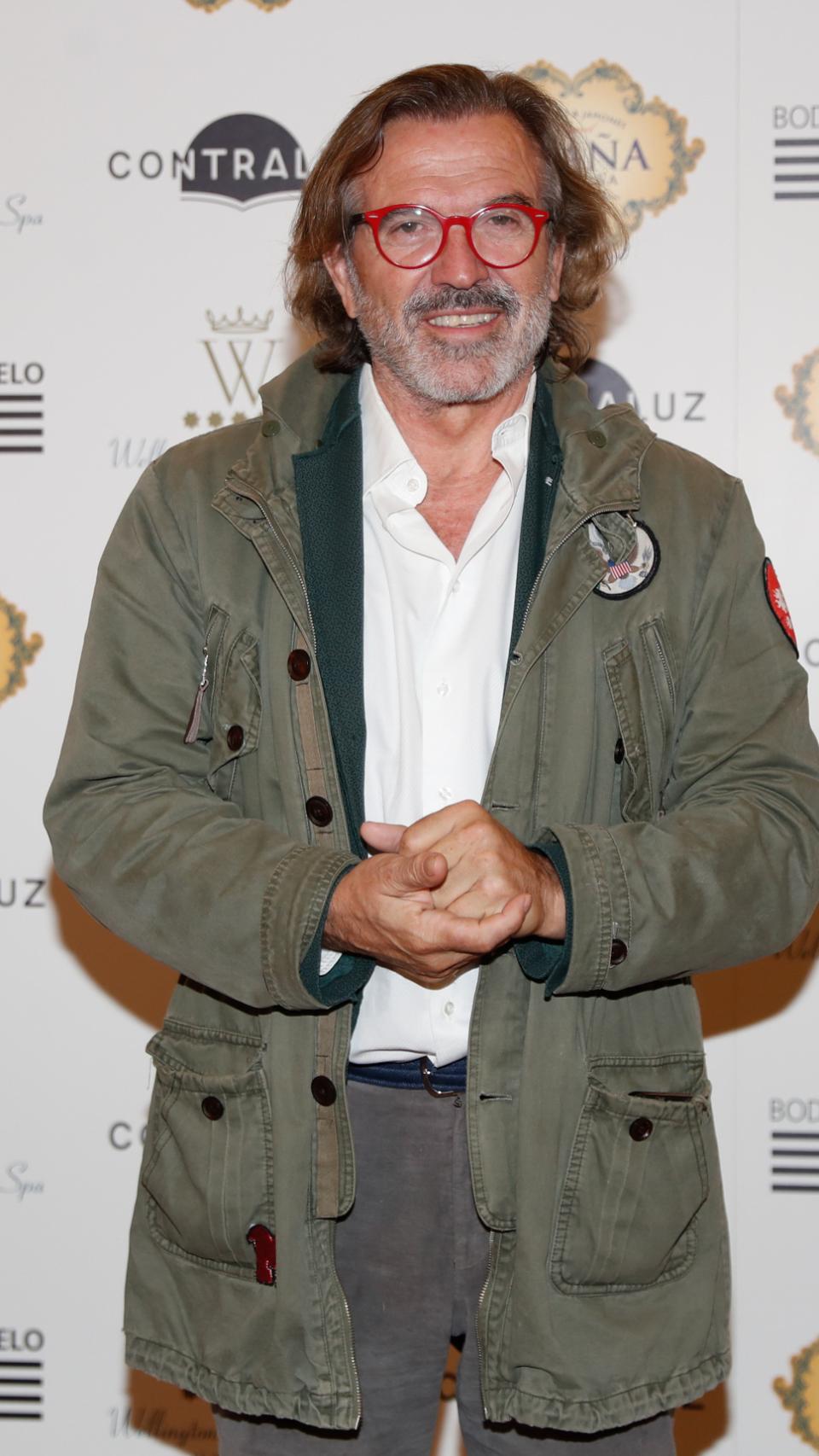 Pepe Navarro en un evento público en Madrid en noviembre de 2021.