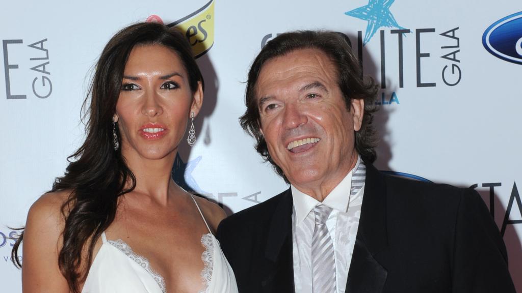 Pepe Navarro y su exmujer, Lorena Aznar, en una fotografía fechada en agosto de 2016 en Marbella.