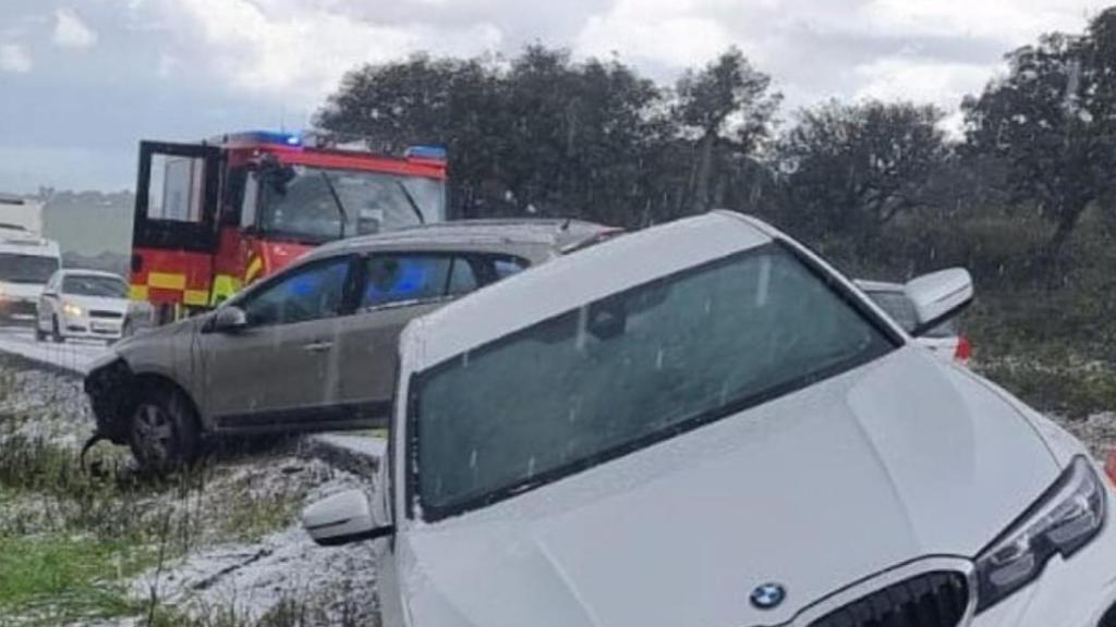 Una imagen del accidente.