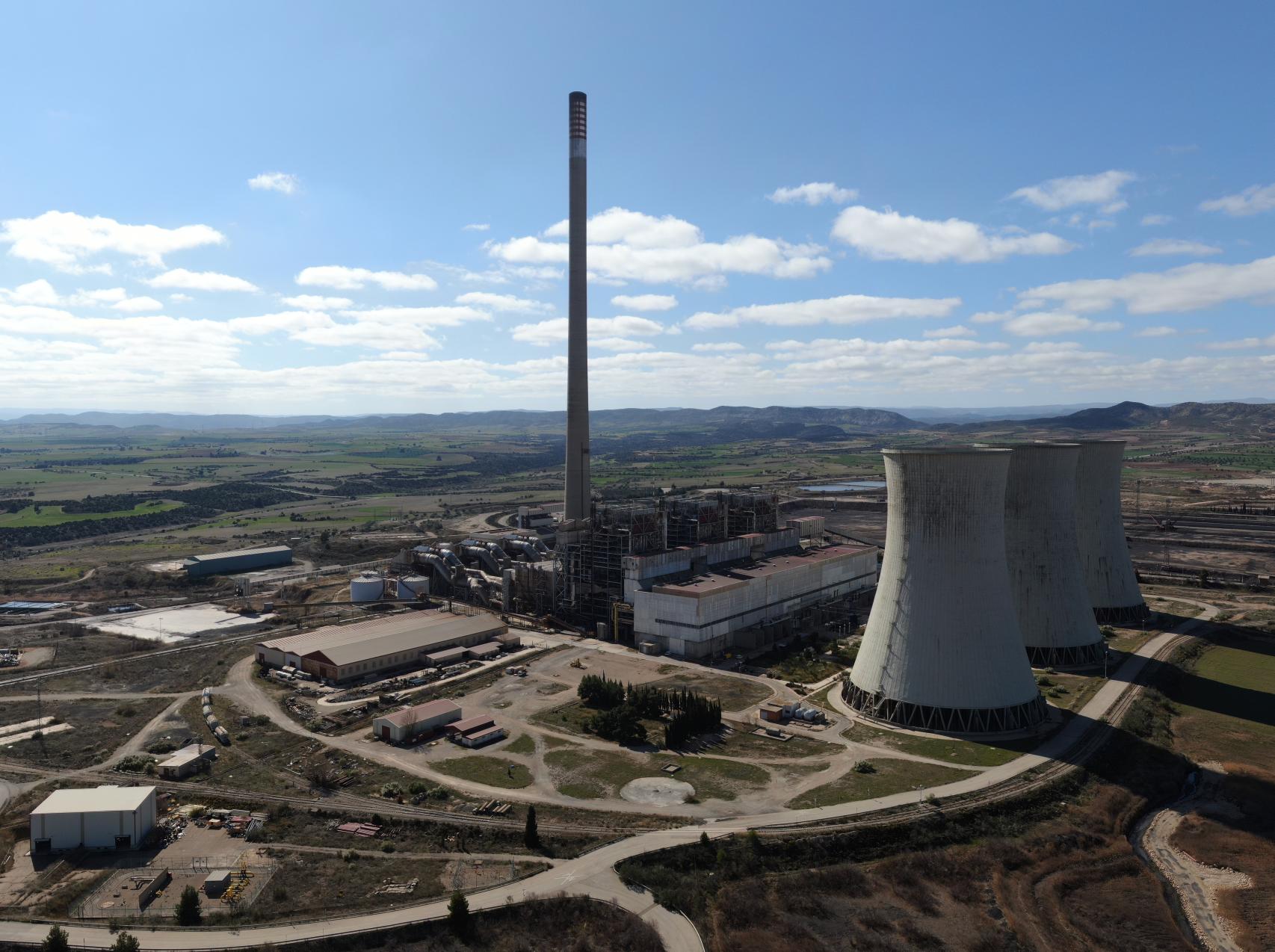 Central térmica Andorra, en Teruel.