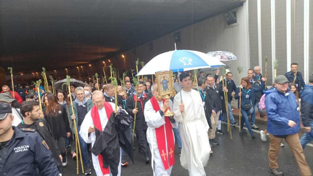 Día de Santa Faz acompañado por la lluvia en Alicante.