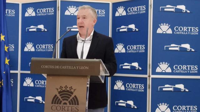 El portavoz de Soria Ya, Ángel Ceña, en una imagen de archivo.