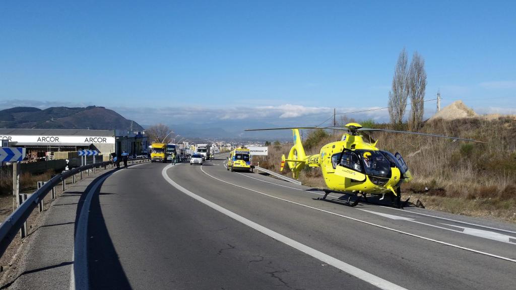 Foto de archivo | Accidente la N-VI en Ponferrada