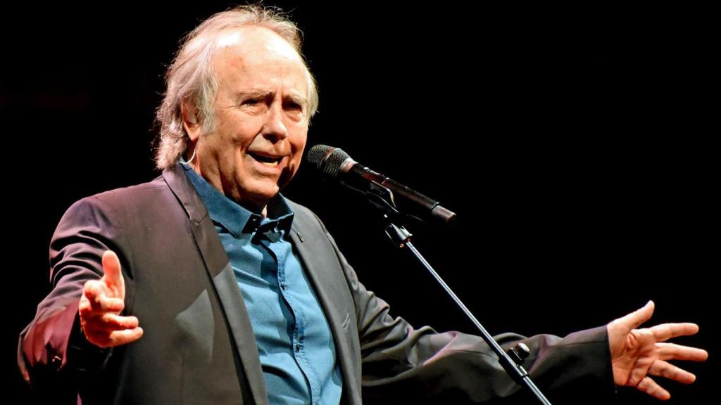 Joan Manuel Serrat durante su concierto en Nueva York este miércoles. Foto: Victor M. Matos/EFE
