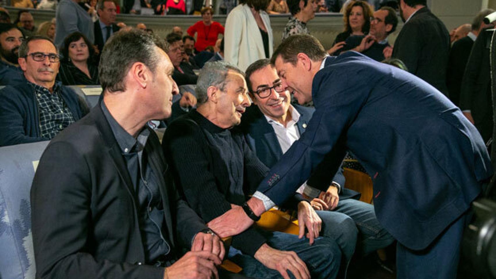 Juan Diego recibió en Toledo el premio Abogados de Atocha en febrero de 2020.