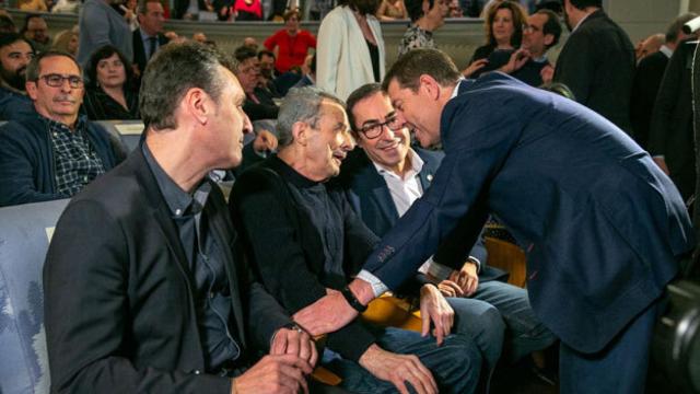 Juan Diego recibió en Toledo el premio Abogados de Atocha en febrero de 2020.