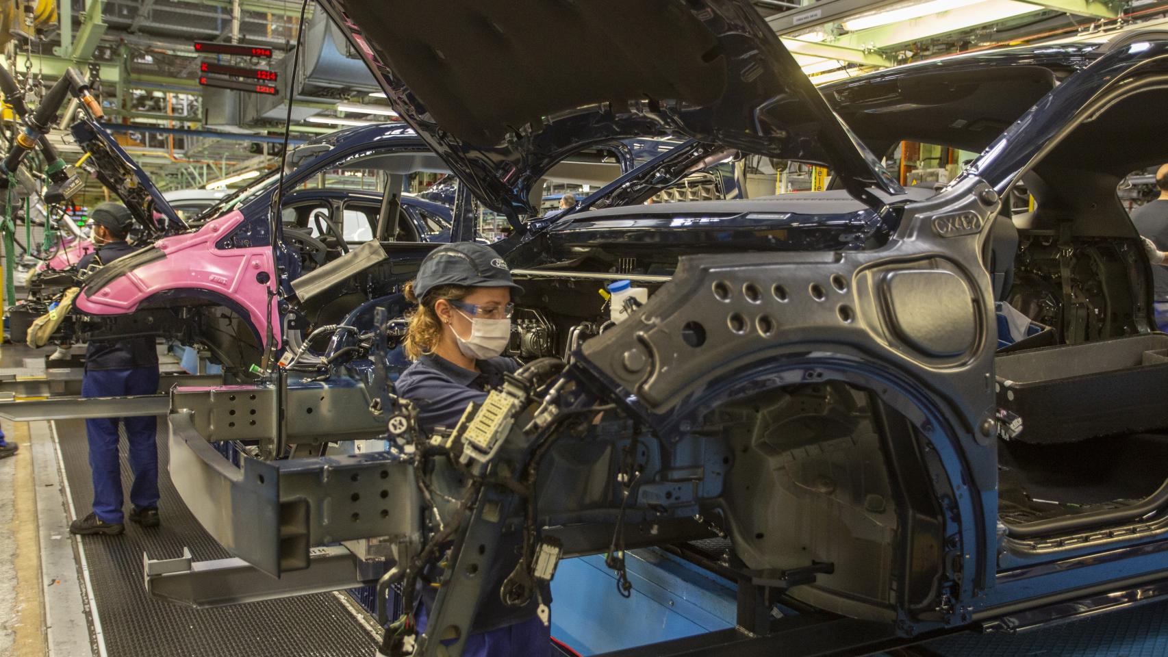 La planta de Ford en Almussafes (Valencia).