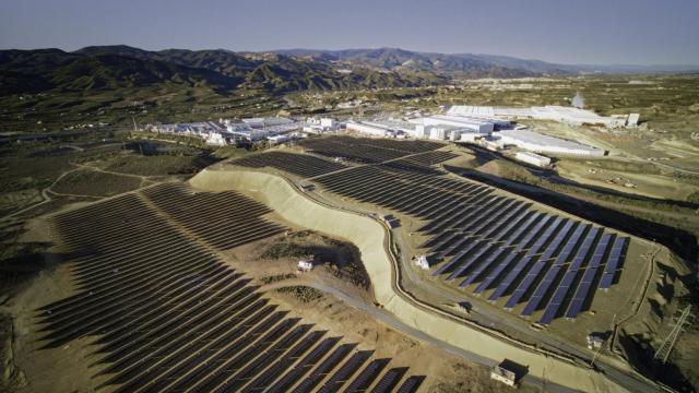Instalación solar de Cosentino