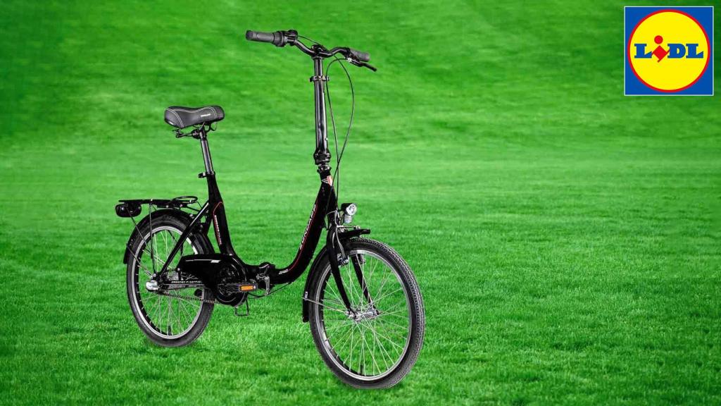Bicicleta plegable de Lidl.