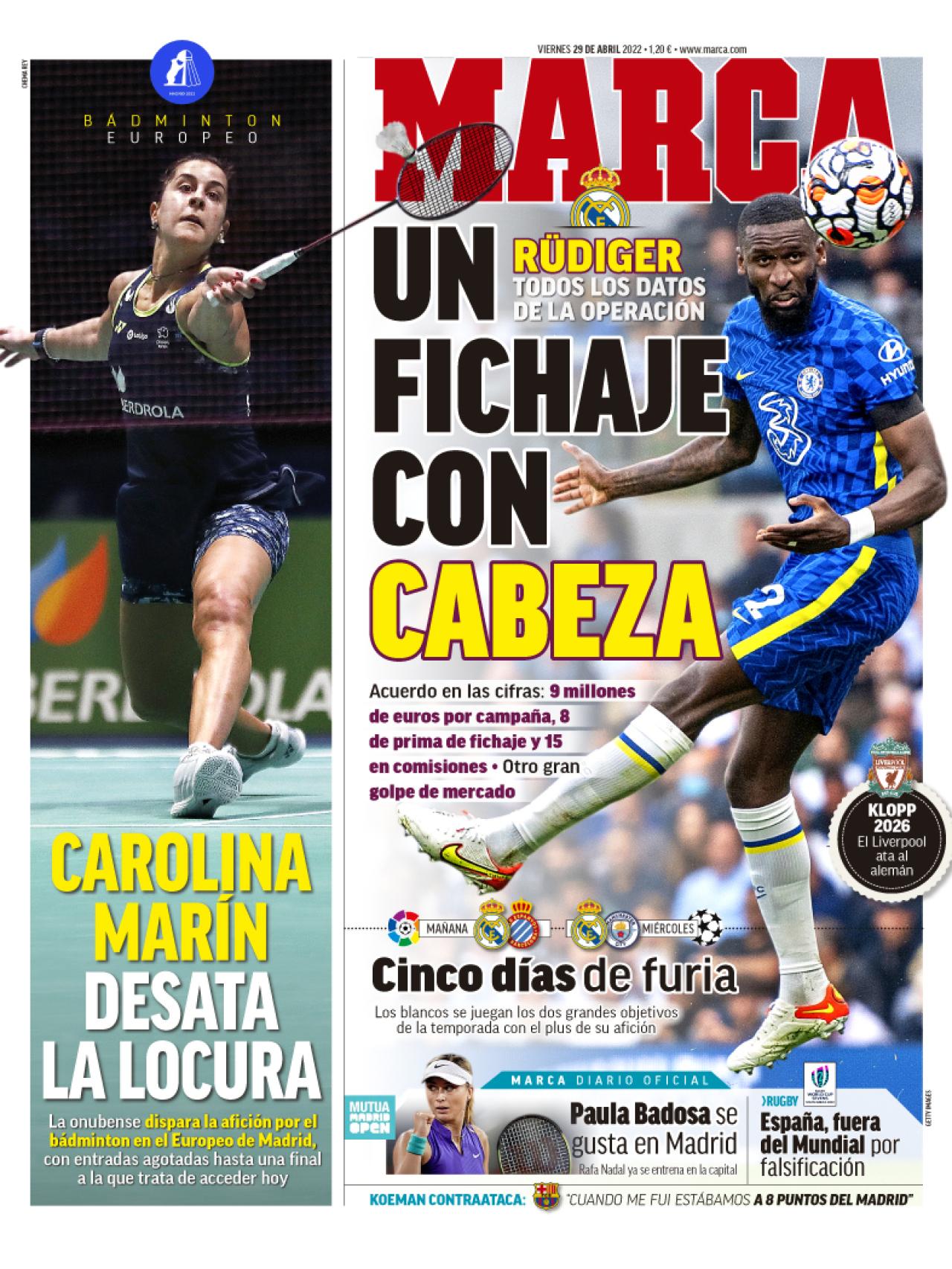 Portada MARCA
