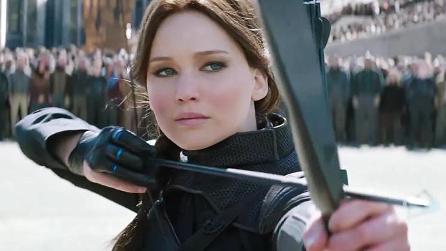 Jennifer Lawrence en 'Los juegos del hambre'.