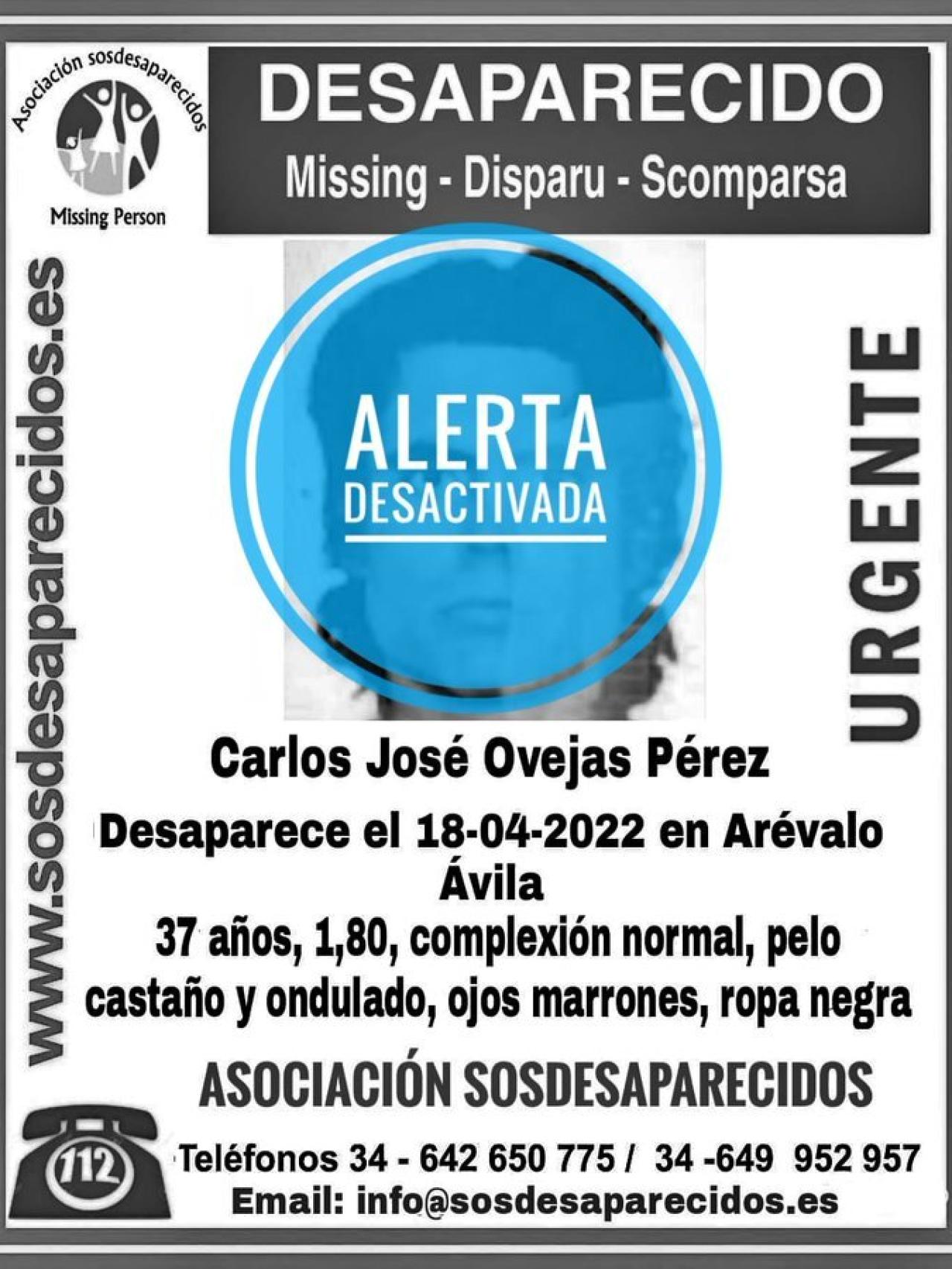Cartel de la desactivación de su búsqueda