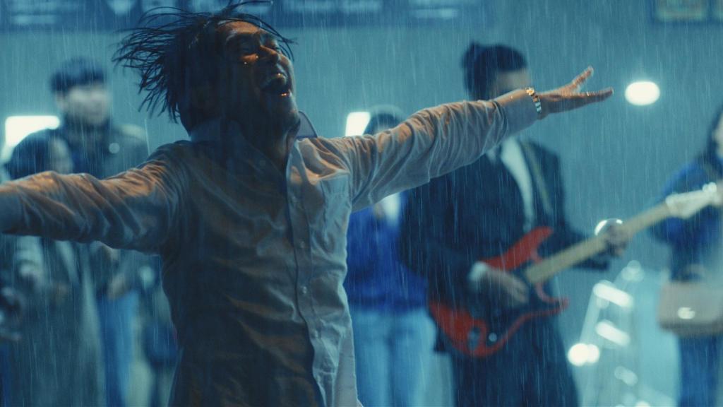 Solomon en una de las escenas más impactantes de la serie.