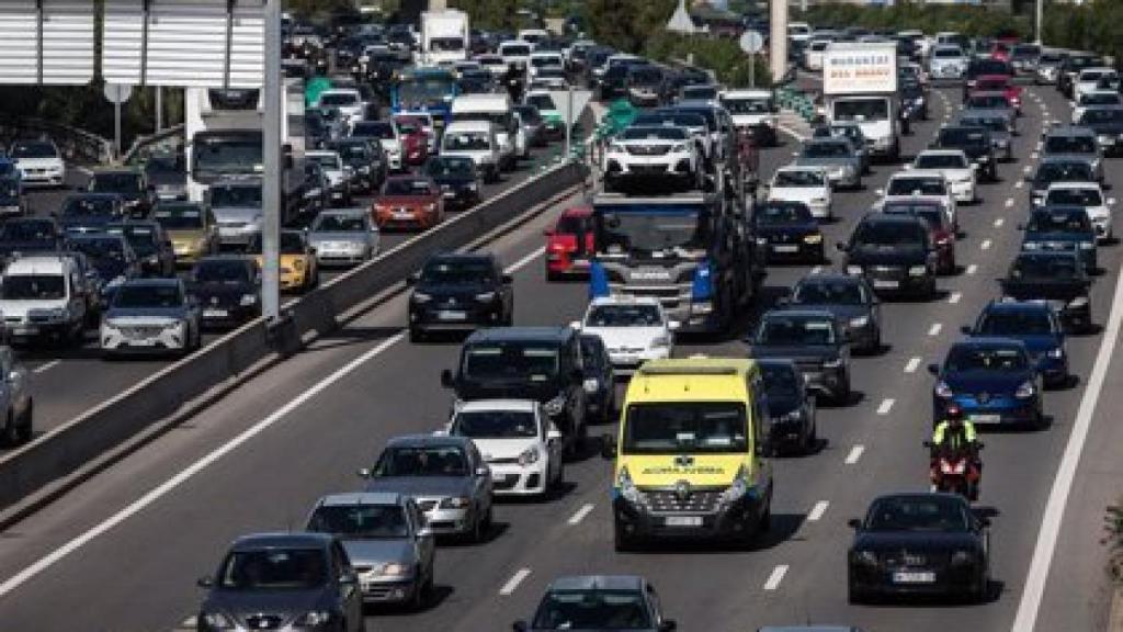 Tráfico en carreteras.