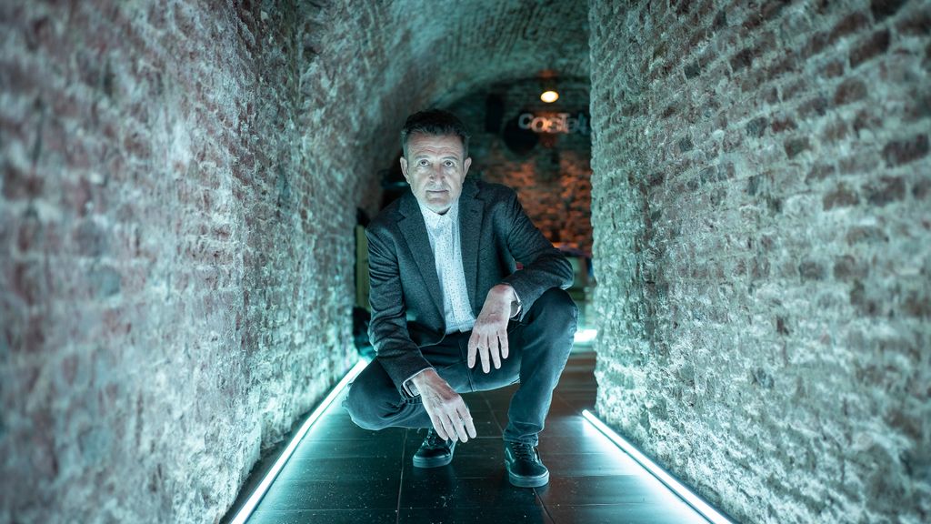 Manolo García en la antigua Costelo, en Madrid.