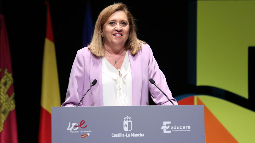 Rosa Ana Rodríguez, consejera de Educación, Cultura y Deportes. Foto: Óscar Huertas.