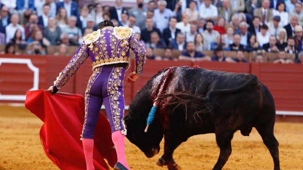 El torero José María Manzanares en Sevilla.