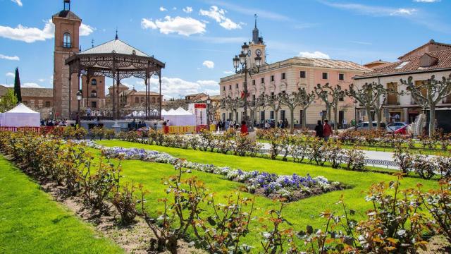 Vista de Alcalá de Henares (Madrid).