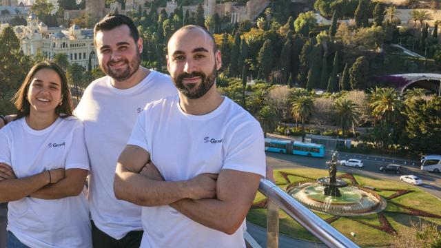 Clara Ruiz Salazar (CSO), Elías Hernández Cano (CEO) y Sergio Rodríguez Díaz (CMO).
