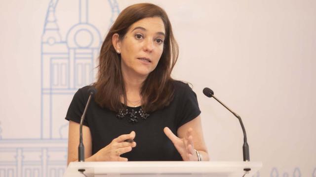 La alcaldesa de A Coruña, Inés Rey, en una imagen de archivo