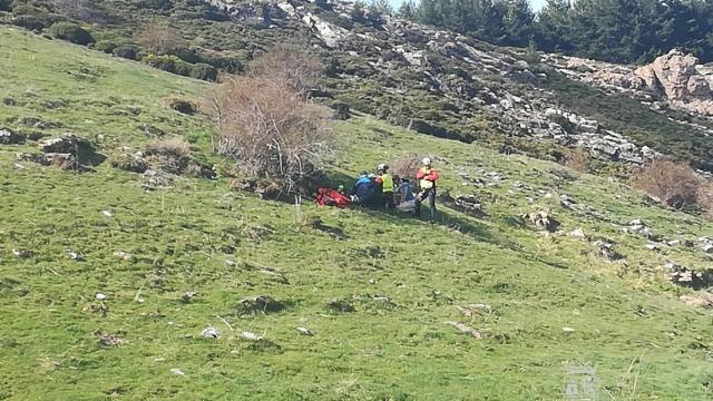 Rescate en Gete (León)