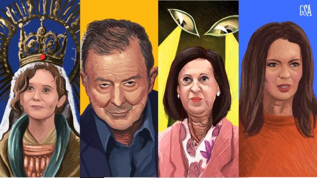 Díaz Ayuso, Juan Diego, Margarita Robles y Olga Moreno.