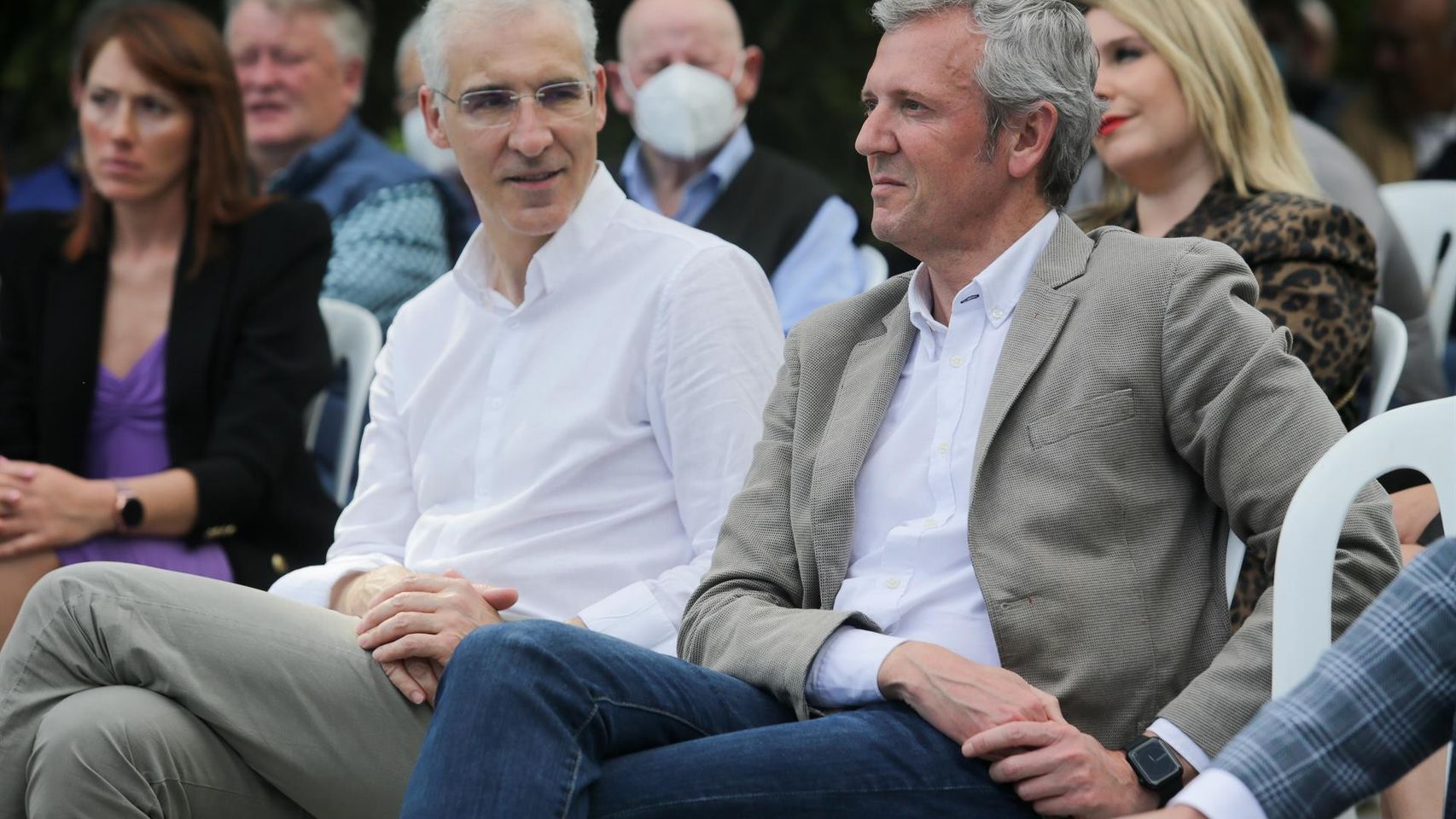 Alfonso Rueda y Francisco Conde.