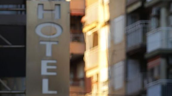 Turistas extranjeros en Benidorm, el pasado viernes.