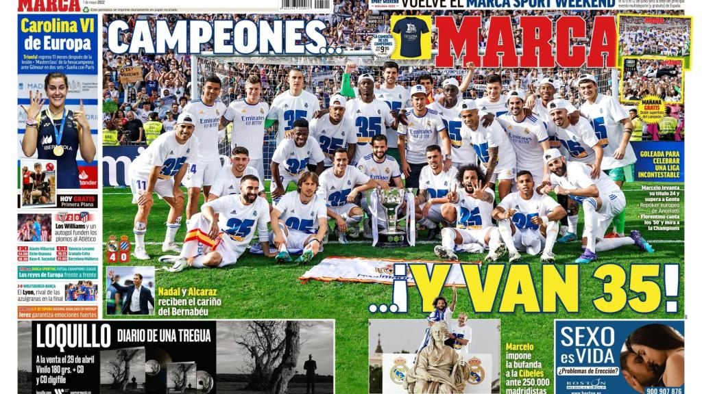 Portada MARCA (01/05/22)