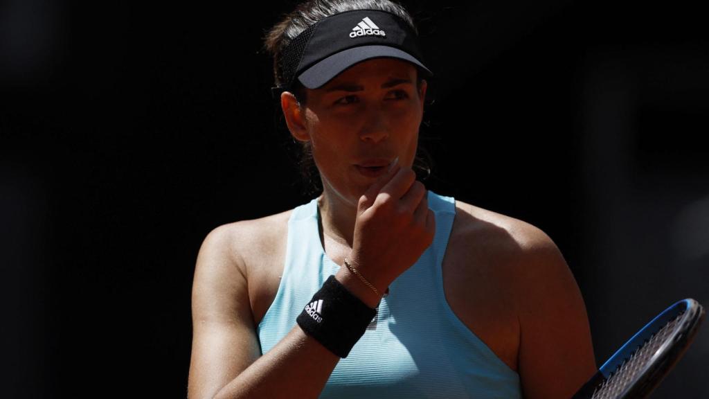 Garbiñe Muguruza, en el Mutua Madrid Open 2022