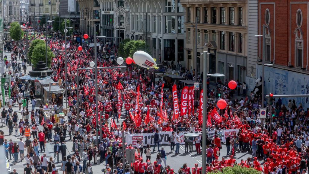 Manifestación del Día Internacional del Trabajo