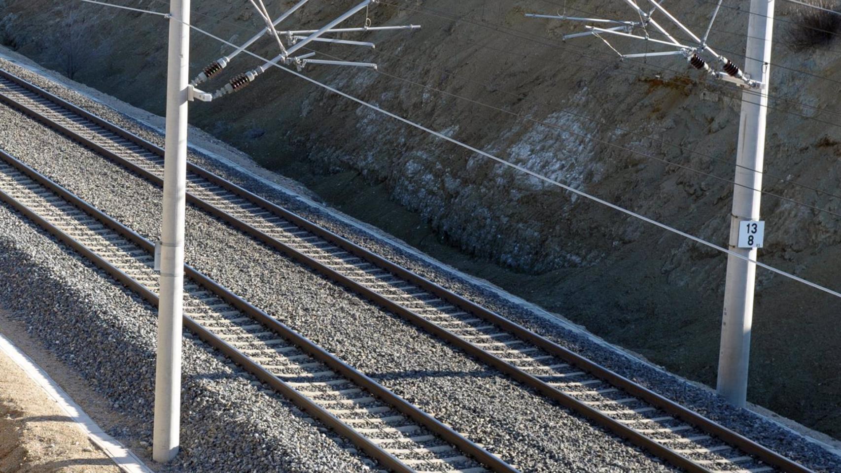 Imagen de archivo de unas vías del tren.