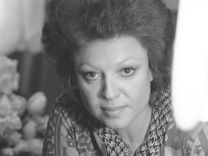 Régine en una foto de archivo.