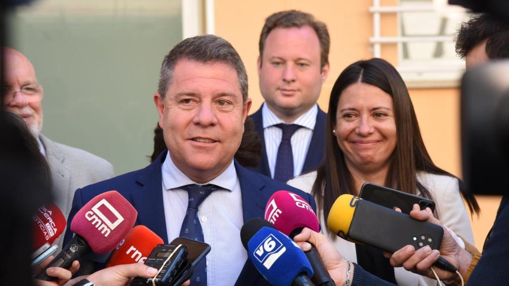 El presidente de Castilla-La Mancha, Emiliano García-Page, en Albacete.