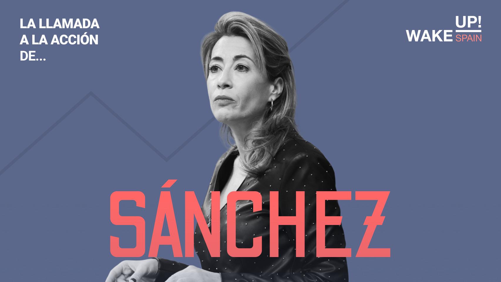 Raquel Sánchez, ministra de Transportes, Movilidad y Agenda Urbana.