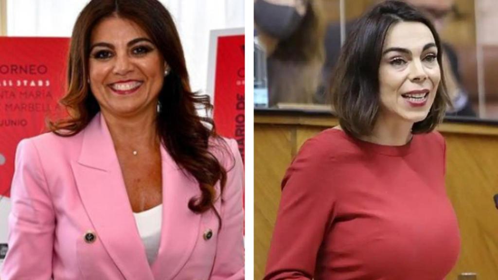 Nuria Rodríguez y Teresa Pardo, candidatas a número uno de Cs por Málaga.