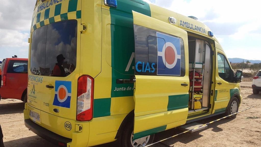 Imagen de archivo de un ambulancia.