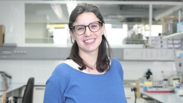 La investigadora principal del CiQUS, Beatriz Pelaz.