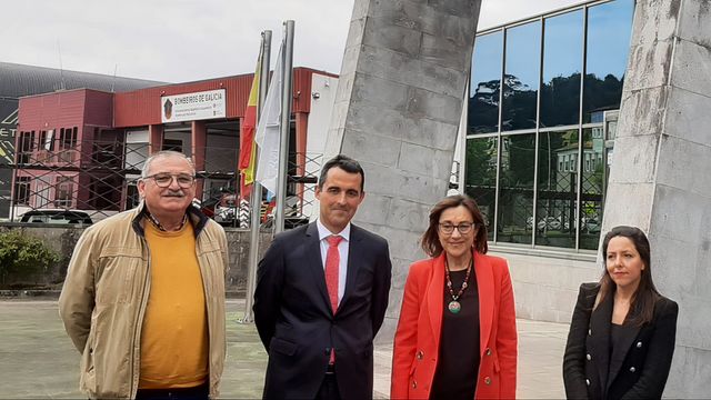 Bienvenida al nuevo capitán marítimo de Vilagarcía, Juan Andrés Pérez.