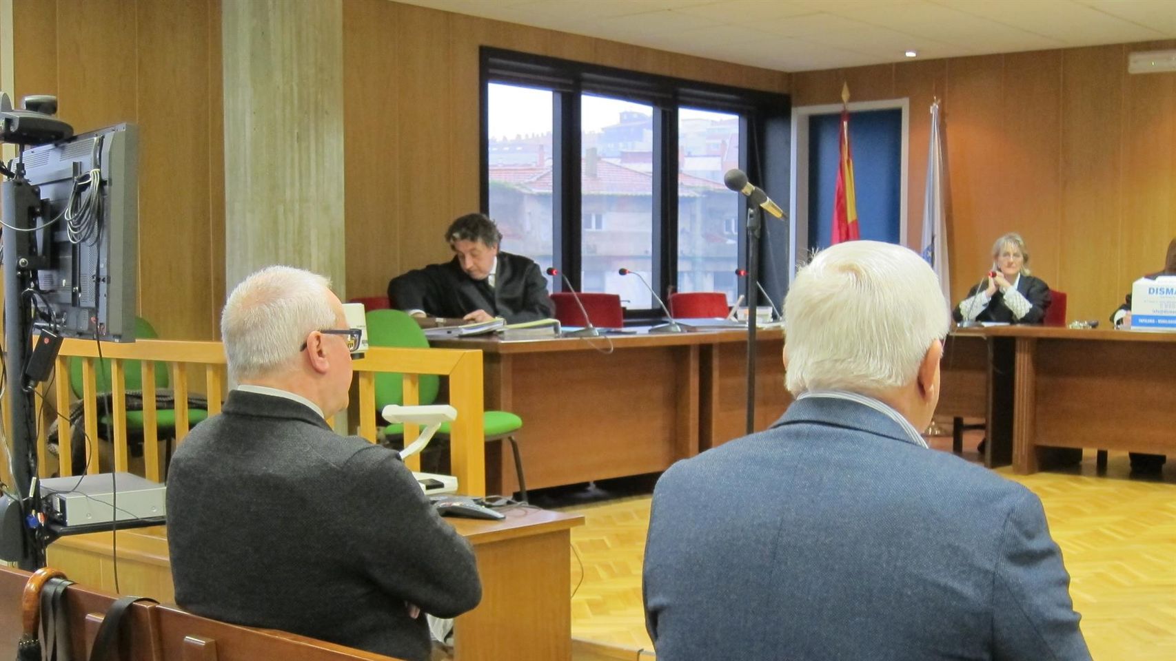 Los condenados, durante el juicio, en una imagen de archivo.