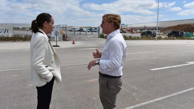Tren de mercancías en una imagen de archivo.