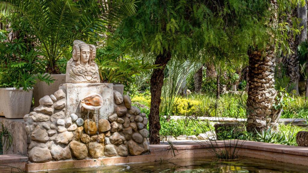 Imagen del Jardín del Huerto del Cura en Elche, Alicante.