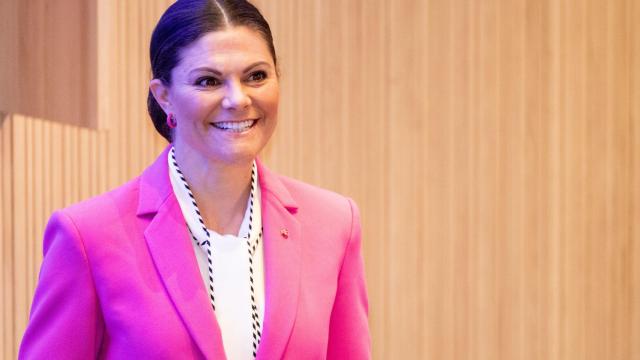 Victoria de Suecia en Estocolmo.