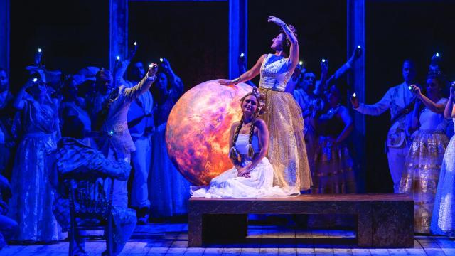 Imagen de archivo de una función teatral